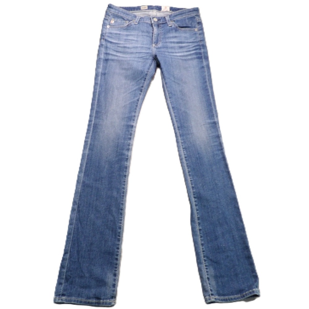 AG Adriano Goldschmied Ballad Jeans Women 26R Low Rise Slim Boot Y2K USA Made